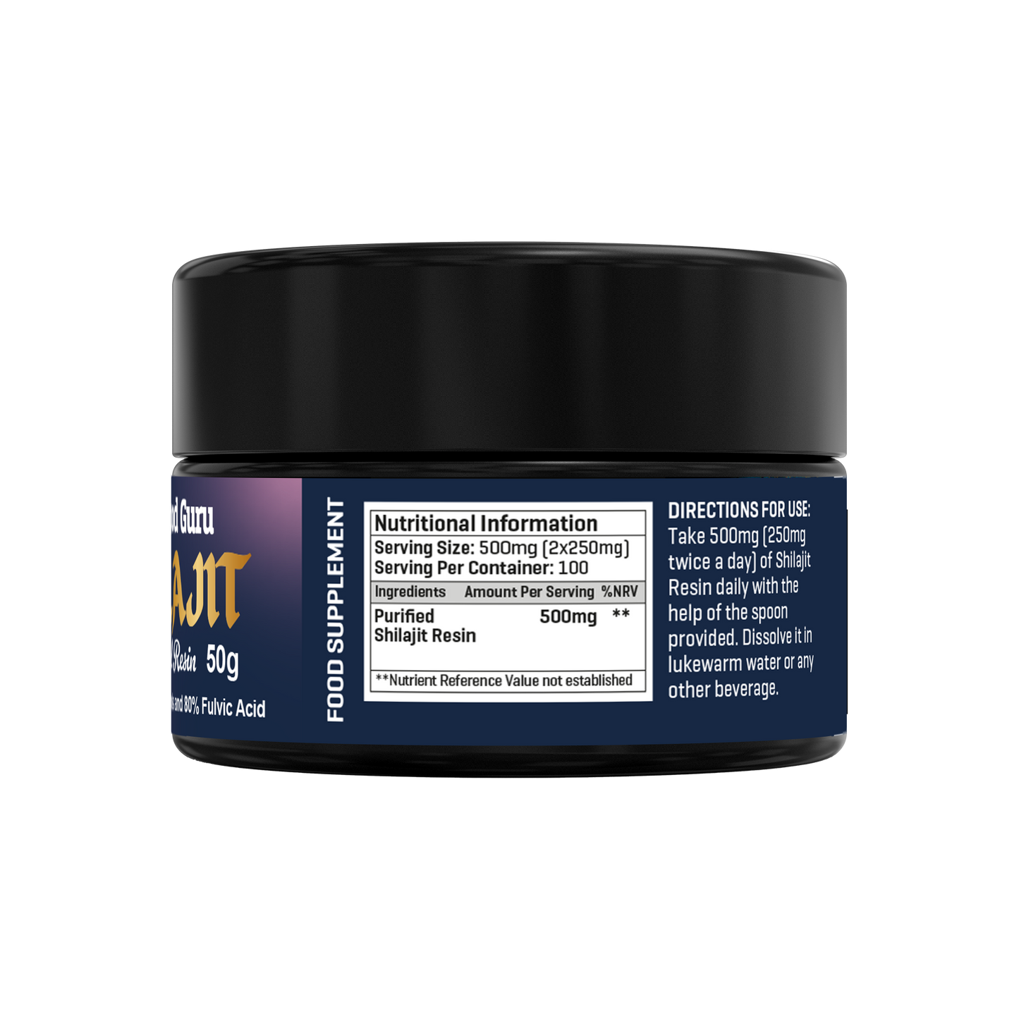 Pearl Shilajit Resin - 50g