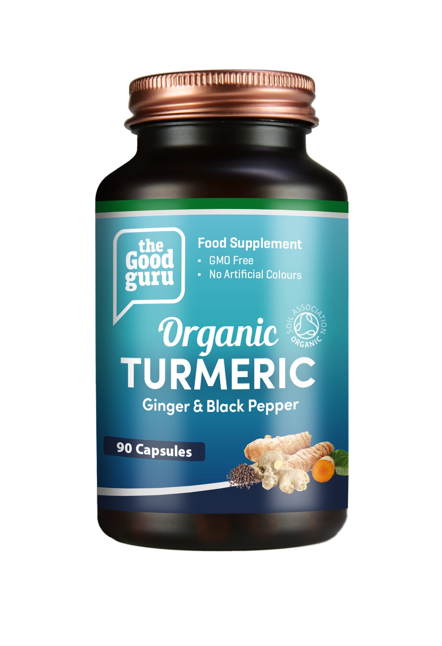 Organic Turmeric + Ginger & Black Pepper