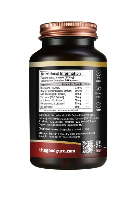 Vegan Berberine HCL 98%