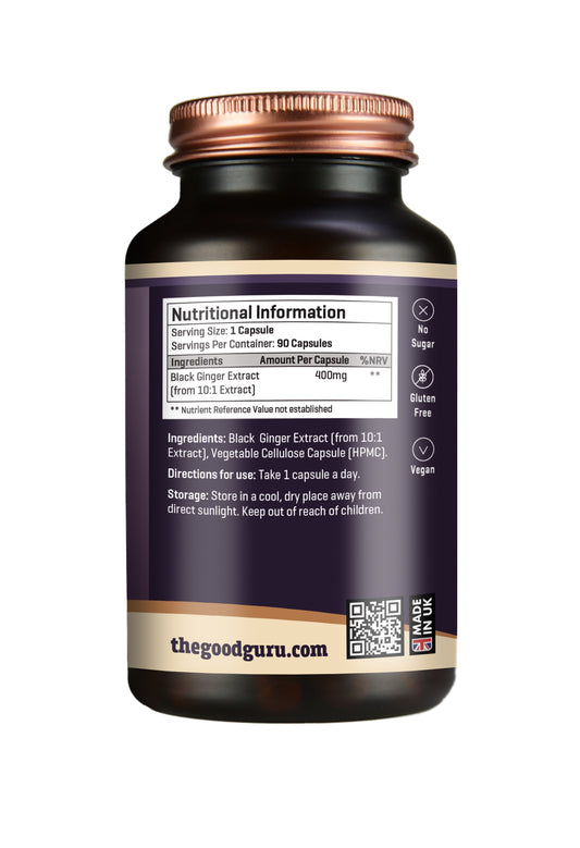 Vegan Advanced Black Ginger Extract