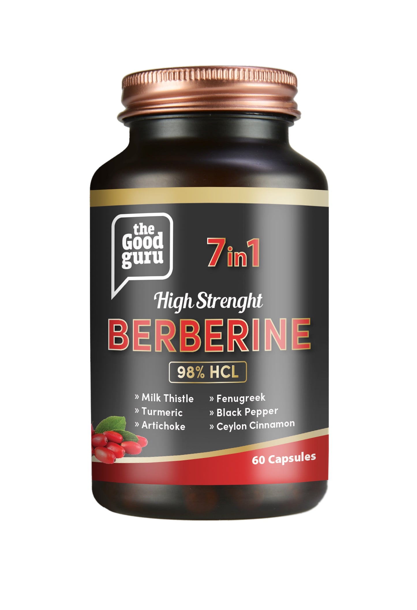 Vegan Berberine HCL 98%