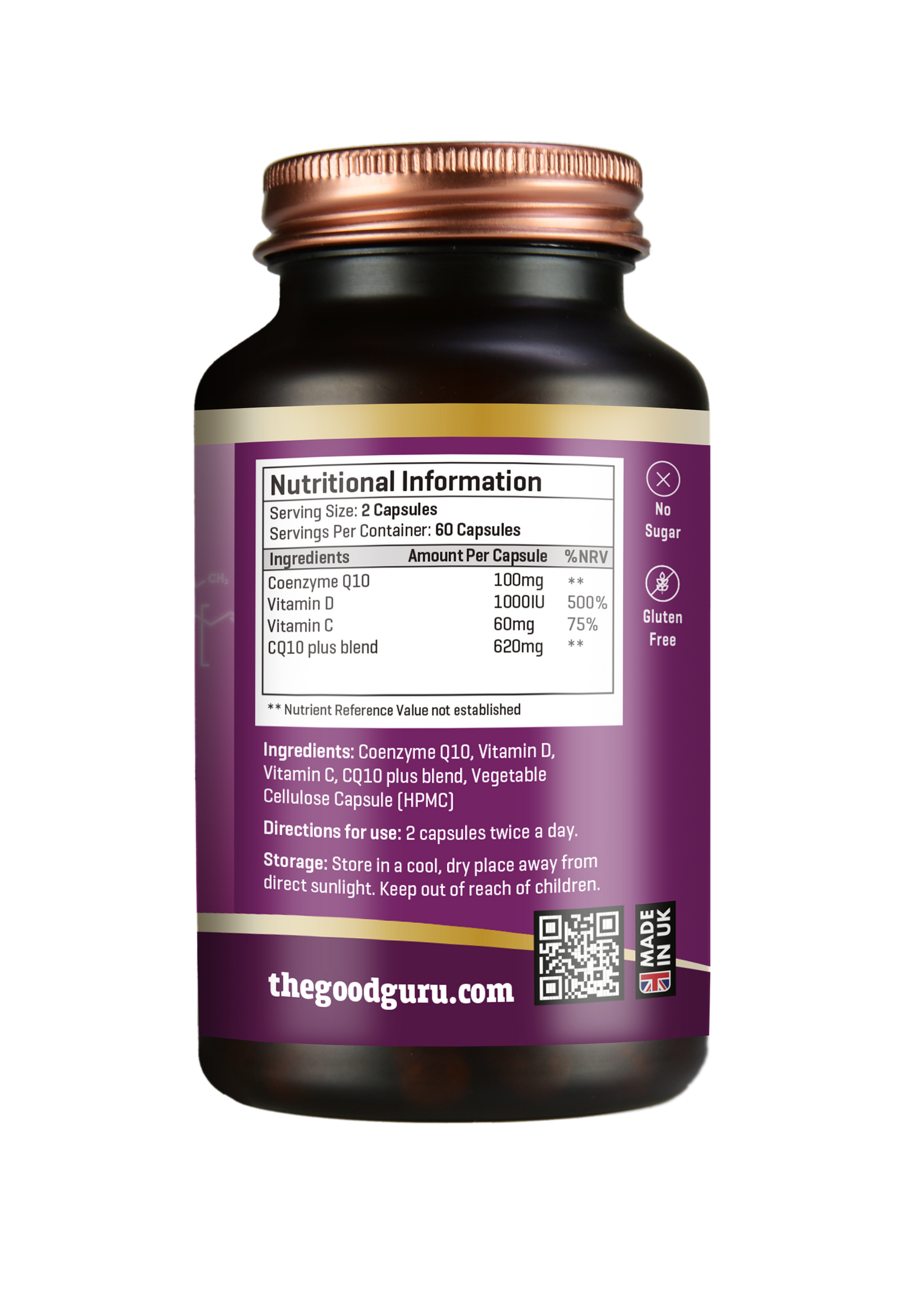 Advanced Co-Enzyme CoQ10