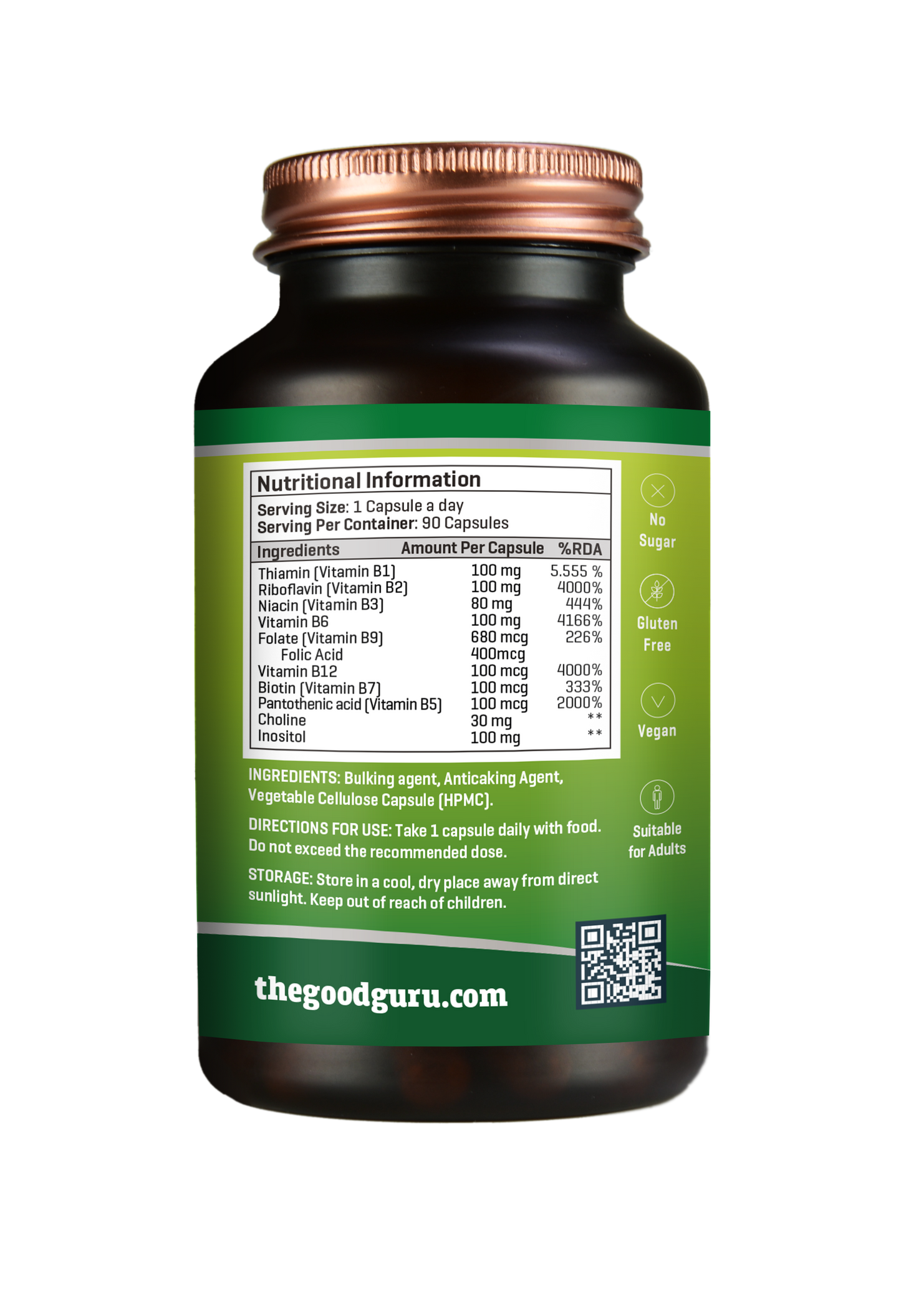 Vegan Vitamin B-Complex