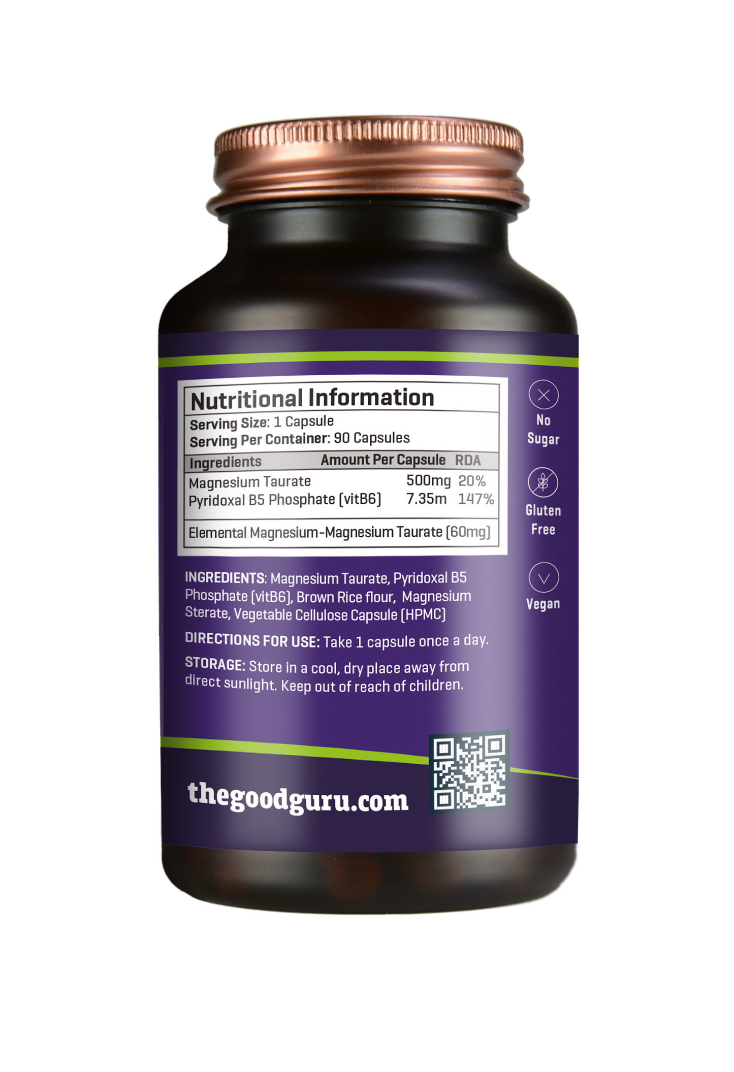 Magnesium Taurate + Vitamin B6