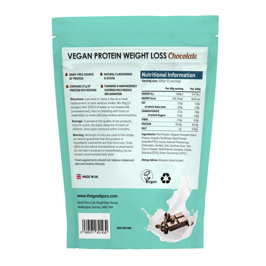 Vegan Protein Weight Loss - Chocolate