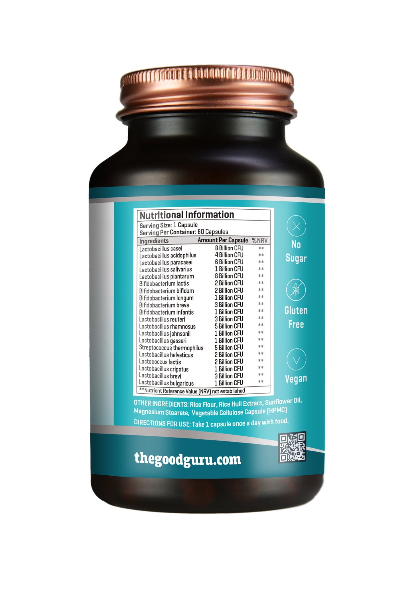 Probiotic 60 Billion CFU