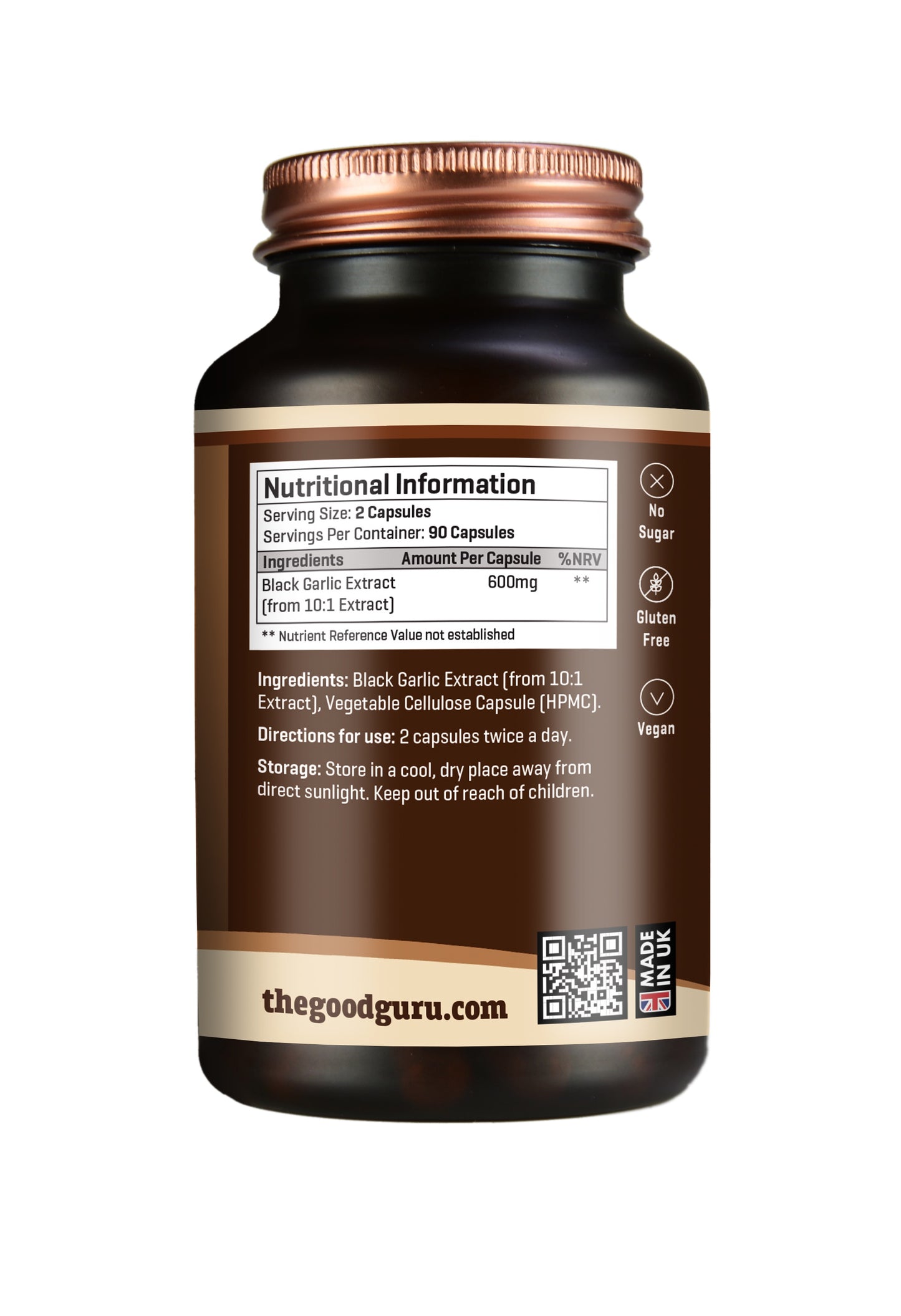 Vegan Black Garlic Extract