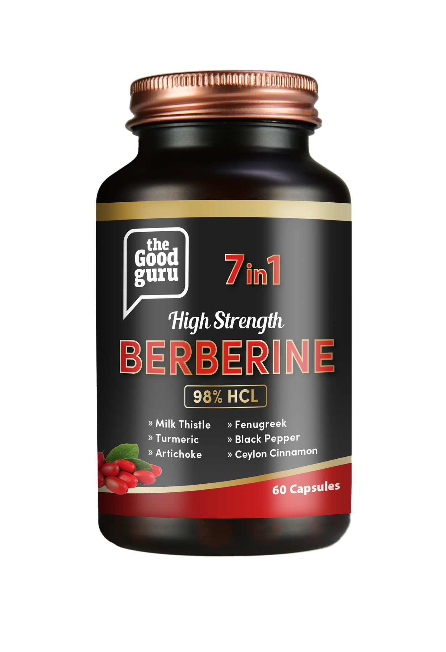 Vegan Berberine HCL 98%