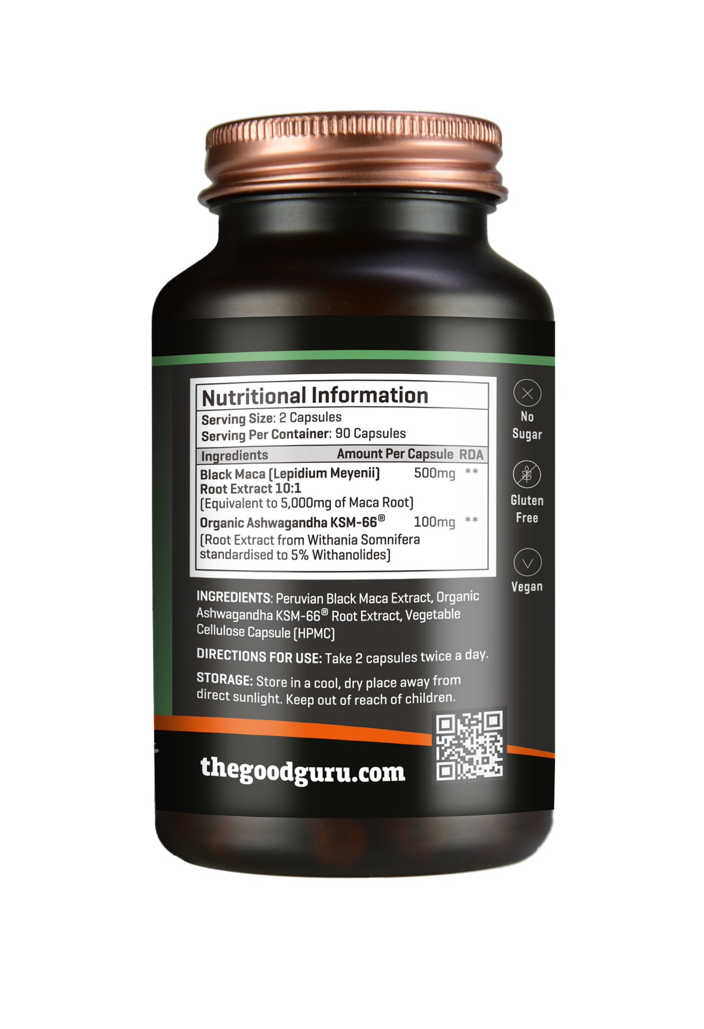 Black Maca + Ashwagandha KSM66