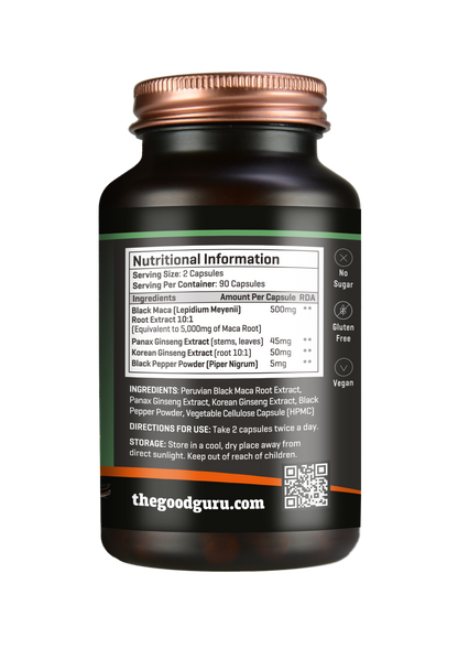 Black Maca + Ginseng