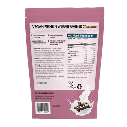Vegan Protein Weight Gainer - Chocolate